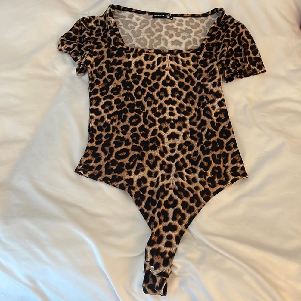 Leopard bodysuit